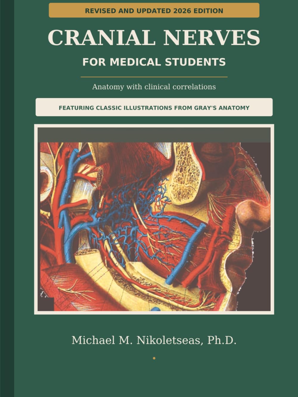Cranial Nerves for Medical Students book cover/illustration