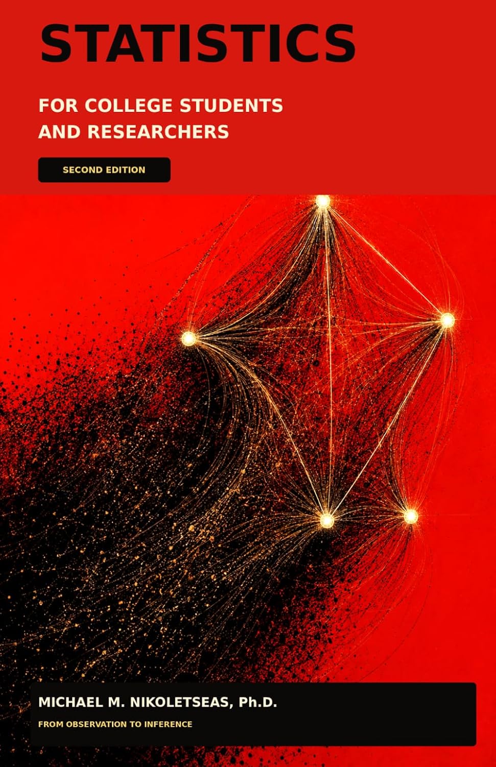 Statistics for College Students book cover (red edition)